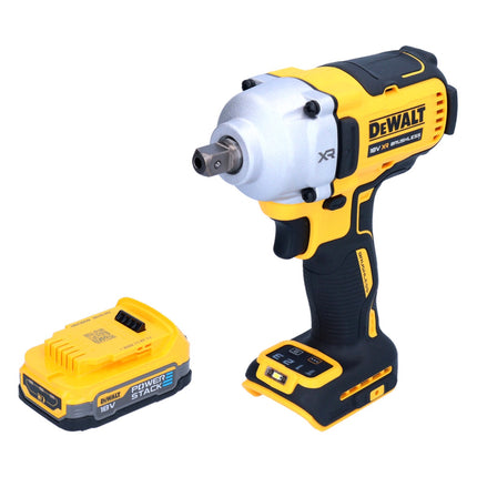 DeWalt DCF 892 N Clé à choc sans fil 18 V 812 Nm 1/2'' Brushless + 1x batterie Powerstack 1,7 Ah - sans chargeur