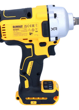 DeWalt DCF 892 N cordless impact wrench 18 V 812 Nm 1/2" brushless + 1x rechargeable battery 4.0 Ah - without charger