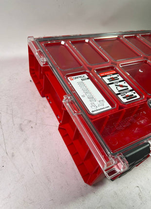 Qbrick System PRO 300 MFI RED ULTRA HD Organizer 9 l stapelbar IP54 - Beschädigt