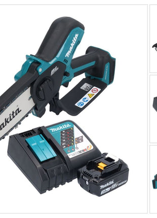 Makita DUC 150 RF01 Cordless chainsaw 18 V 15 cm brushless + 1x battery 3.0 Ah + charger