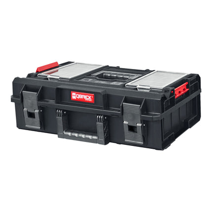 Qbrick System ONE carrello portautensili 4 in 1 set 200 2.0 Profi + 350 2.0 Profi + 450 2.0 Profi valigetta portautensili + piattaforma di trasporto