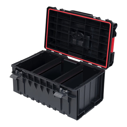 Qbrick System ONE carrello portautensili 4 in 1 set 200 2.0 Profi + 350 2.0 Profi + 450 2.0 Profi valigetta portautensili + piattaforma di trasporto