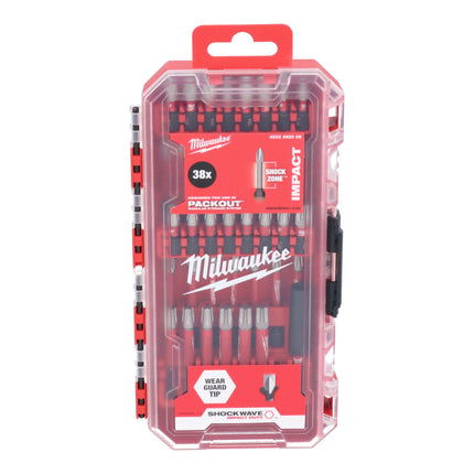 Milwaukee Shockwave Impact Duty Bit Set 38 tlg. ( 4932492009 ) PH / PZ / TX