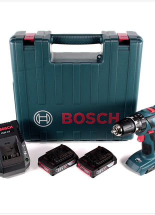 Bosch GSB 18-2-Li Plus Professional Akku Schlagbohrschrauber im Koffer 2 x GBA 2,0 Ah Akkus + AL 1820 CV Ladegerät - Toolbrothers