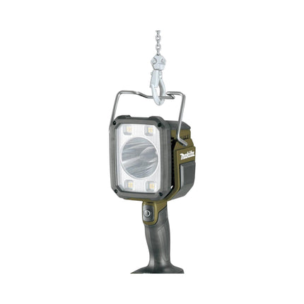 Makita DML 812 O Lampada a batteria 18 V 1250 lm LED Verde oliva Outdoor Adventure Special Edition Solo - senza batteria, senza caricabatterie