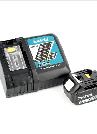 Makita DTW 450 RT1J 18V Li-ion Akku-Schlagschrauber im Makpac + 1 x BL 1850 B 5,0 Ah Akku + DC 18 RC Schnellladegerät - Toolbrothers