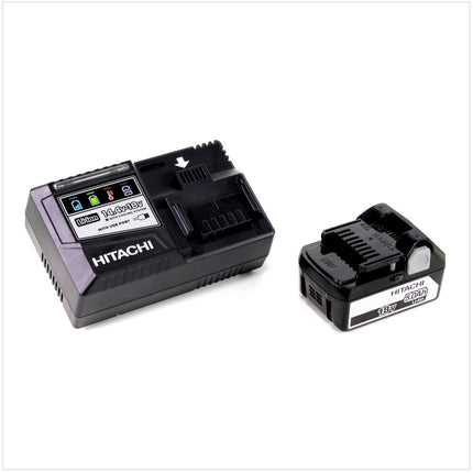 Hitachi P 18 DSL Li-Ion 18 V Akku Hobel 82 mm + Hitachi Sytem Case HSC Typ 3 + 1x Hitachi BSL 1850 18 V 5,0 Ah + 1x Hitachi UC 18YSL3 Akku Ladegerät 14,4 - 18 V - Toolbrothers