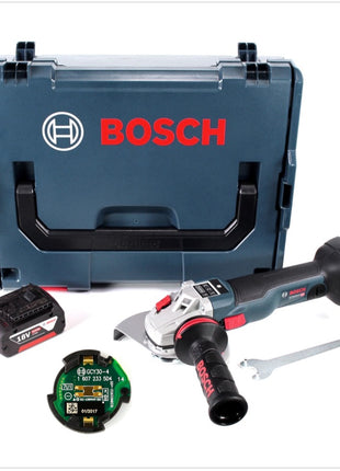 Bosch GWS 18 V-150 SC Professional Akku Winkelschleifer 150 mm Solo in L-Boxx mit GCY 30-4 Connectivity Modul und 1x GBA 5,0 Ah Akku - Toolbrothers