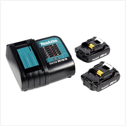 Makita DTW 251 RAJ Akku Schlagschrauber 18 V 230 Nm 1/2" + 2x Akku 2,0 Ah + Ladegerät + Makpac - Toolbrothers