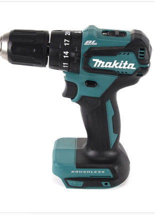 Trapano a percussione a batteria Makita DHP 483 Y1J 18V 40Nm + Makpac + 1x batteria 1,5 Ah - senza caricabatterie