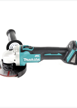 Makita DGA 504 M1J 18 V Smerigliatrice angolare brushless a batteria 125 mm in valigetta Makpac + 1x Batteria 4,0 Ah - senza caricatore