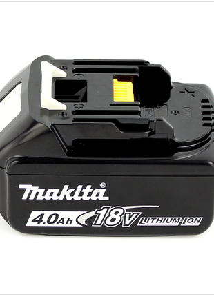 Makita DGA 504 M1J 18 V Smerigliatrice angolare brushless a batteria 125 mm in valigetta Makpac + 1x Batteria 4,0 Ah - senza caricatore