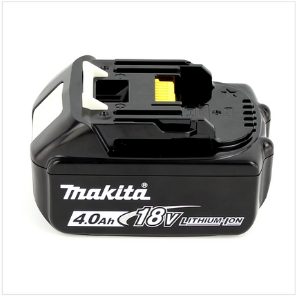 Makita DGA 504 M1J 18 V Meuleuse sans fil Ø 125 mm brushless + Coffret de transport MAKPAC + 1x Batterie BL 1840 4,0 Ah - sans Chargeur