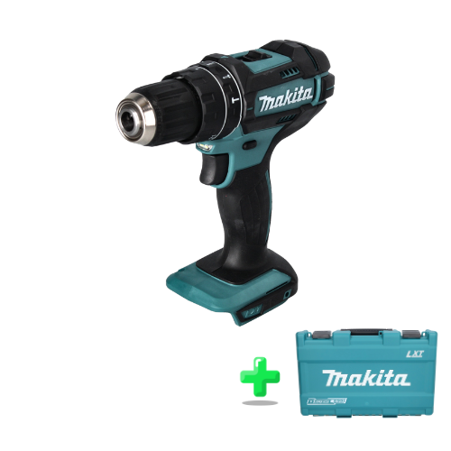 Makita DHP 482 Z Akku Schlagbohrschrauber 18 V 62 Nm + Makita Transportkoffer