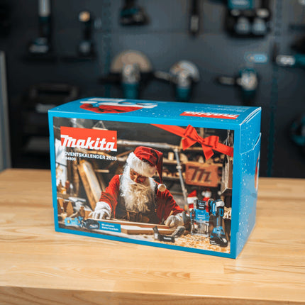 Makita Adventskalender 2025 (P-84800) – 24 Türchen voller Power, Überraschungen und Fanliebe