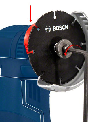 Bosch X-LOCK Diamant Metallscheiben Trennscheibe 125 x 22,23 mm ( 2608900533 ) Expert 1 Stk. für X-LOCK Winkelschleifer - Toolbrothers